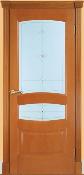Межкомнатная дверь Мебель Массив Валенсия (стекло)