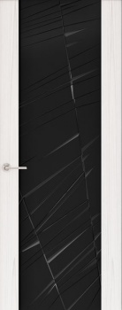 Межкомнатная дверь Океан дверей Capri 2 стекло черное ЯБЖ