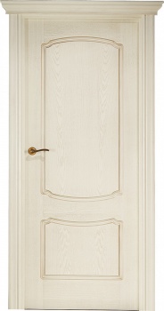 Межкомнатная дверь Валдо Санта-Мария 750 ПГ Золотая патина