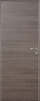 Пластиковая дверь «Интехпласт» Капель (Kapelli Eco) Дуб Неаполь серый поперечный