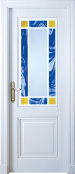 Межкомнатная дверь Luvipol ISLAS 220 Murano (стекло)
