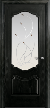 Межкомнатная дверь Milyana Caprica Milan (Милан) — стекло Милан ясень винтаж