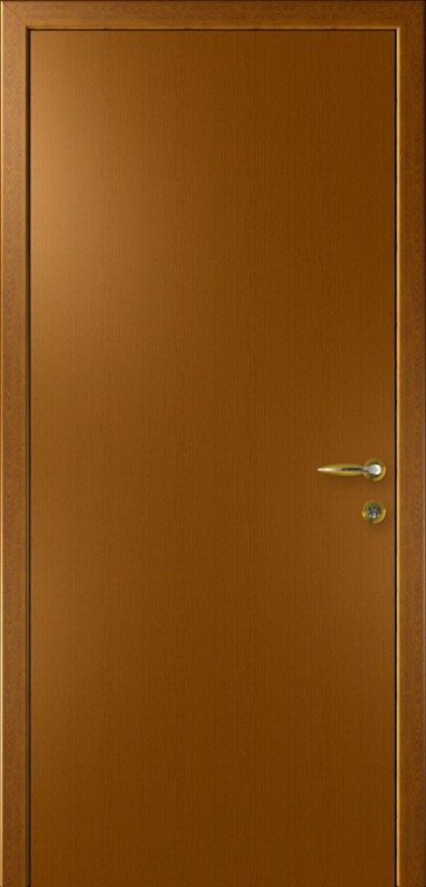 Пластиковая дверь «Интехпласт» Капель (Kapelli) — гладкая дуб золотой телескопическая