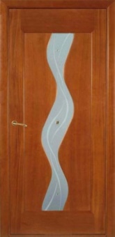 Межкомнатная дверь Мебель Массив Варио (стекло)