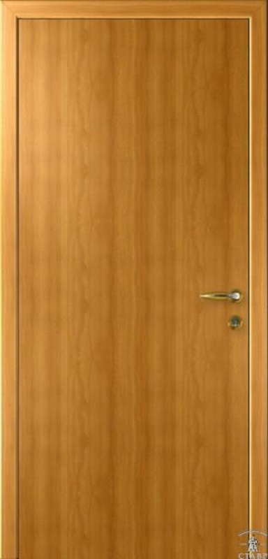 Пластиковая дверь «Интехпласт» Капель (Kapelli) — гладкая орех миланский телескопическая