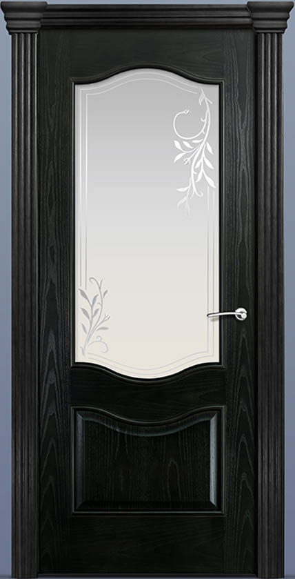 Межкомнатная дверь Milyana Caprica Marcel (Марсель) — стекло Марсель ясень винтаж