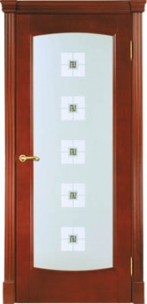 Межкомнатная дверь Мебель Массив Алтея (стекло)