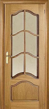 Межкомнатная дверь Luvipol Лувистиль 736 ДМ (стекло)