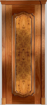 Межкомнатные двери «Арболеда» Кармен 61КД-Красное дерево с корнем вяза